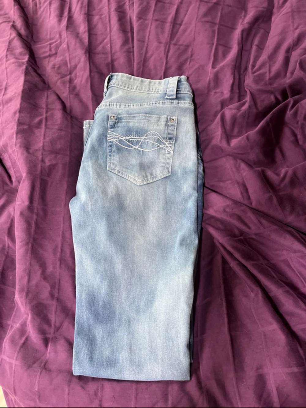 Cowgirl Tuff Light Blue Skinny Jeans